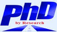 Admission of Ph.D by research student